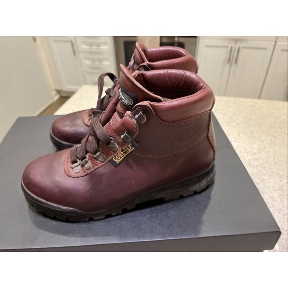 Vtg VASQUE 7936 Skywalk Gore-Tex Hiking Mountaineering Boots Womens Sz 5 M Italy - Picture 5 of 16